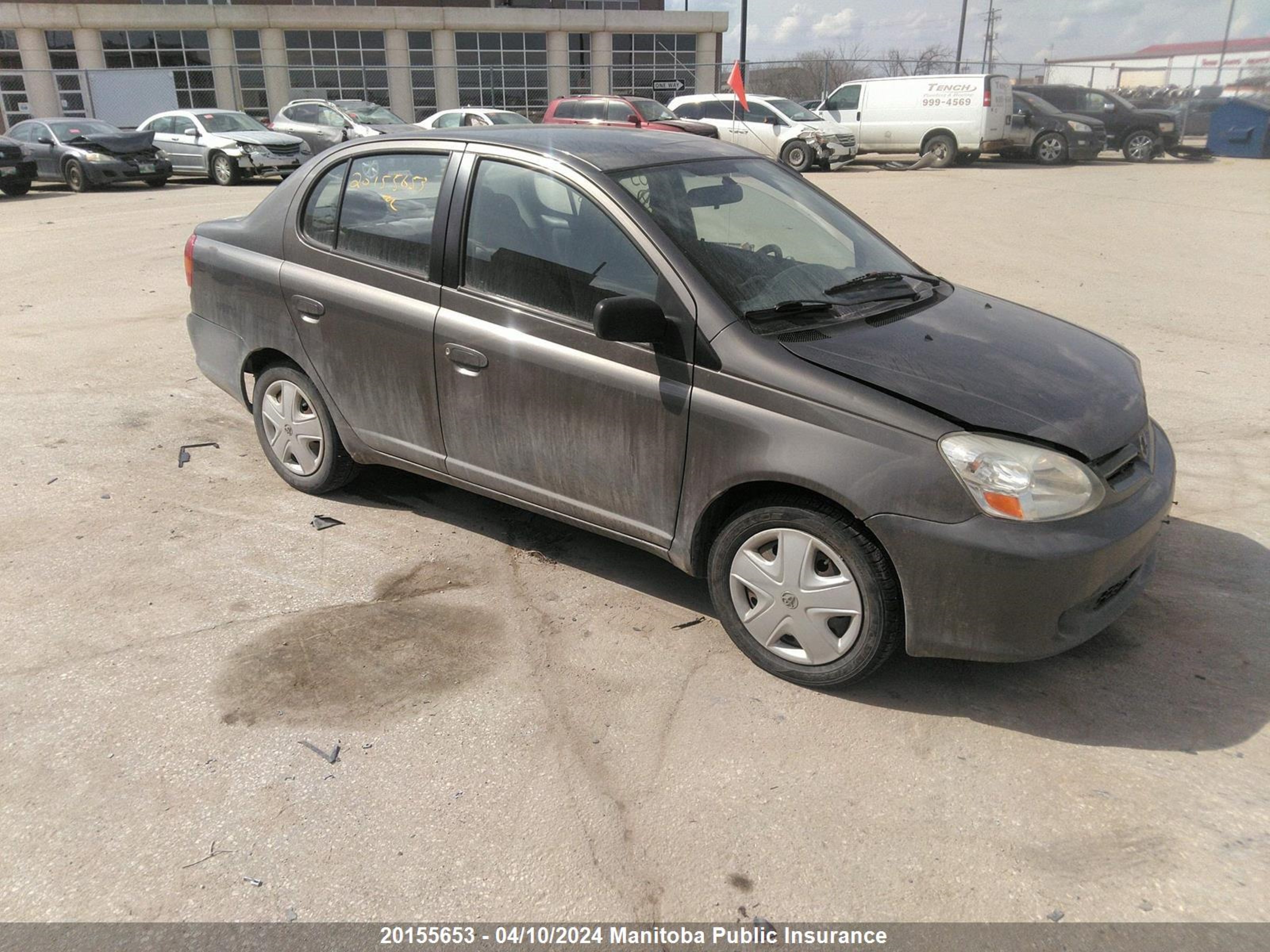 toyota echo 2005 jtdbt123250402526