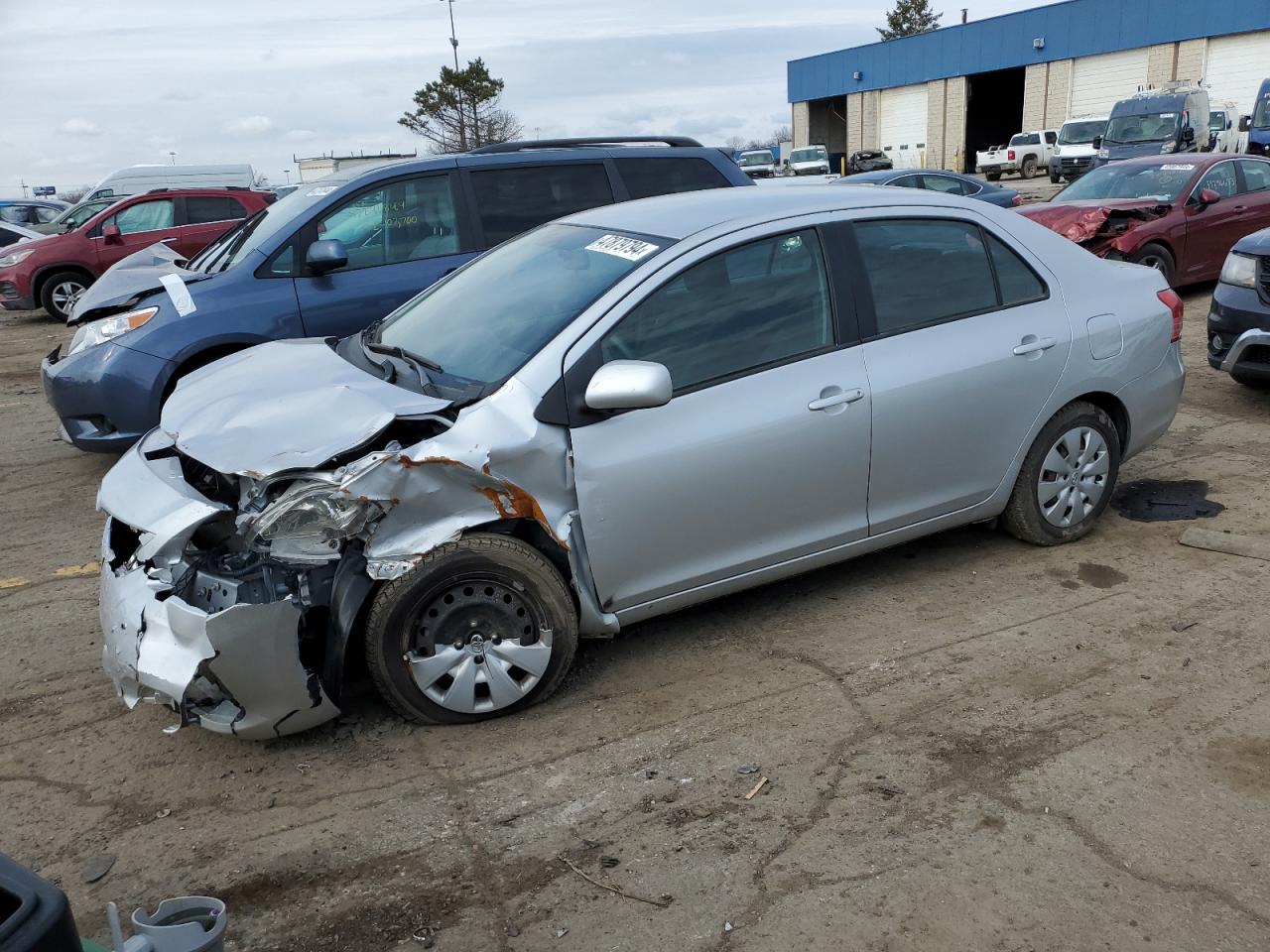 toyota yaris 2009 jtdbt903394055126