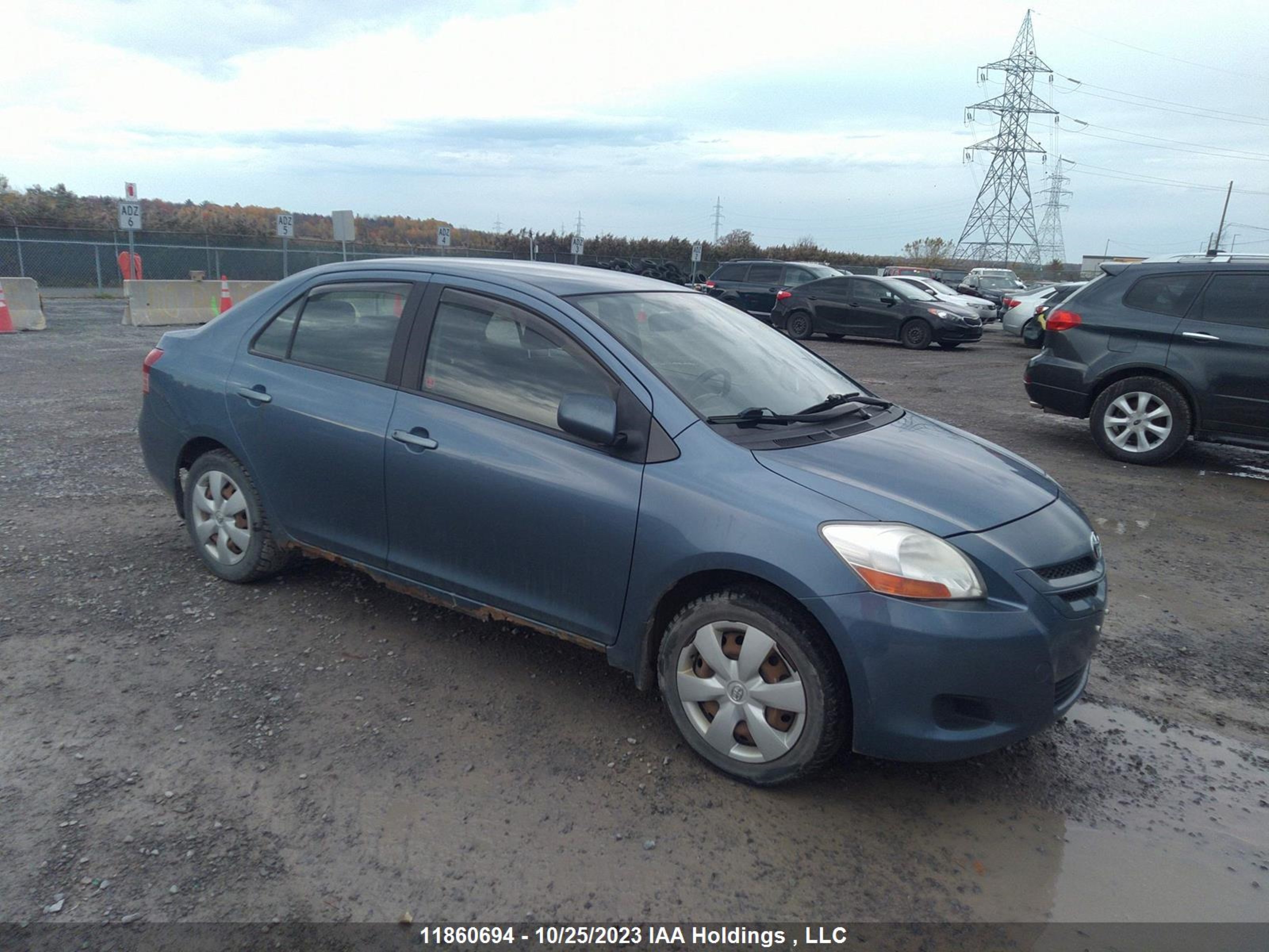 toyota yaris 2008 jtdbt903581194500