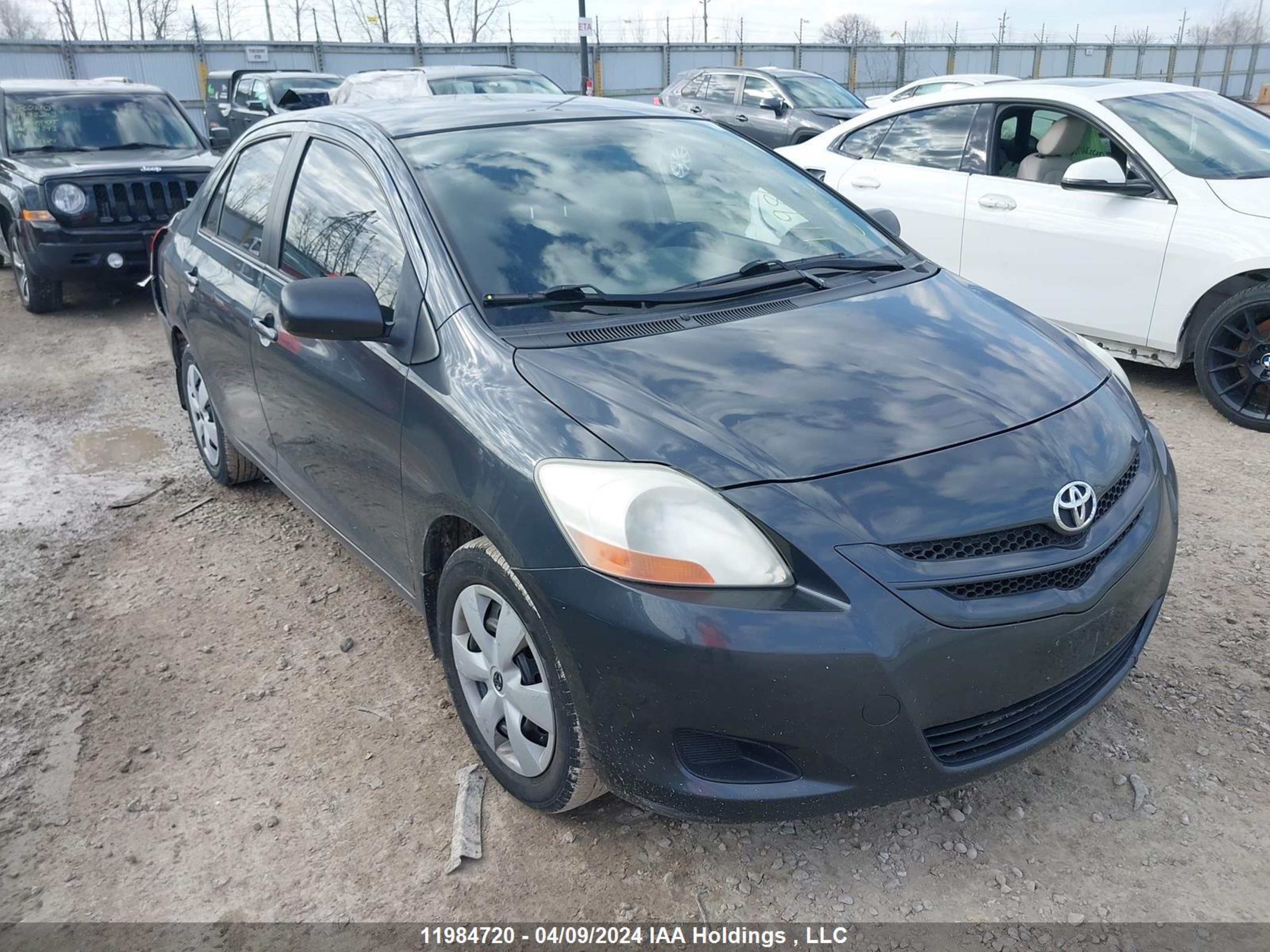 toyota yaris 2007 jtdbt923071124401