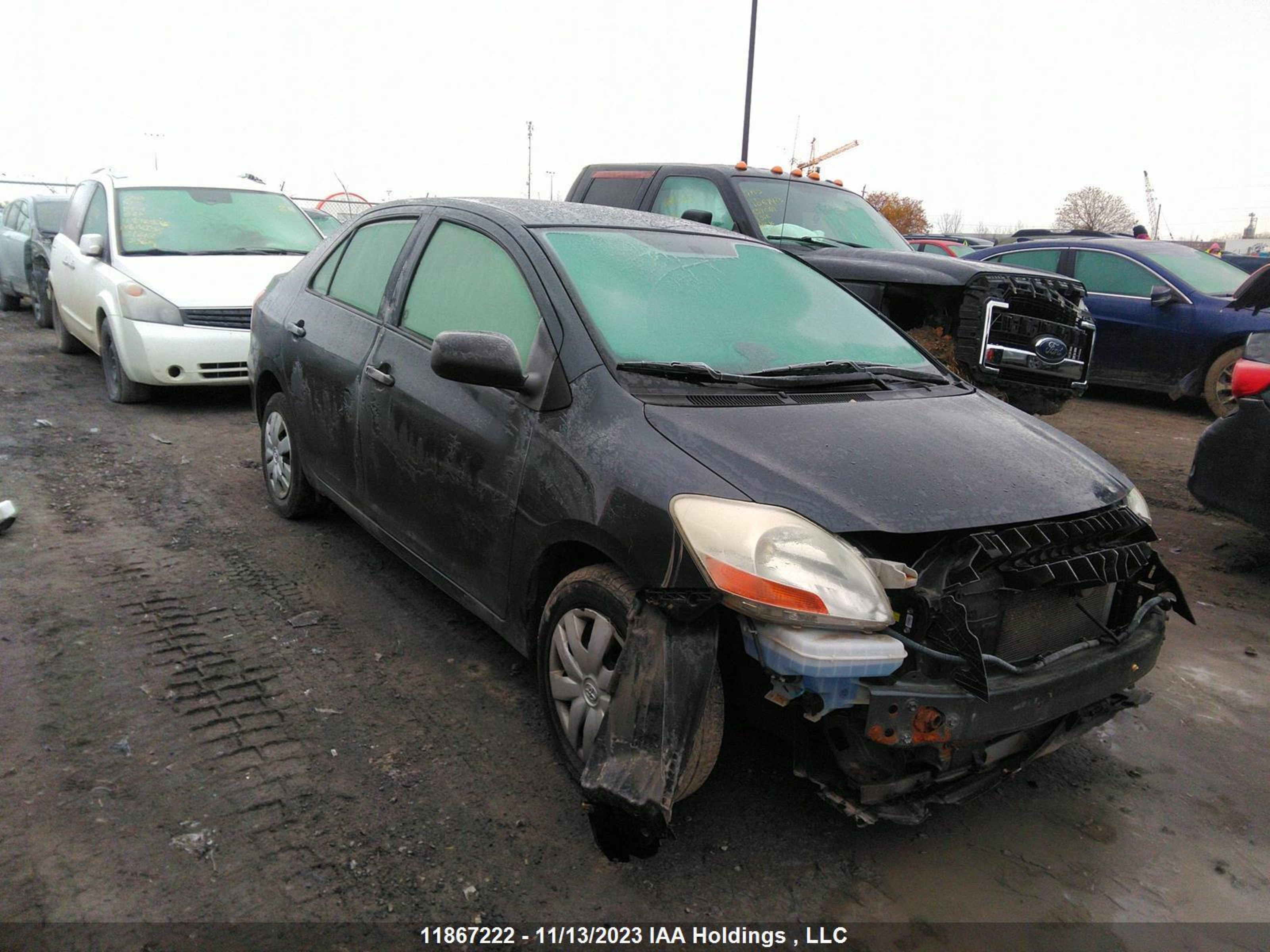 toyota yaris 2007 jtdbt923171133009