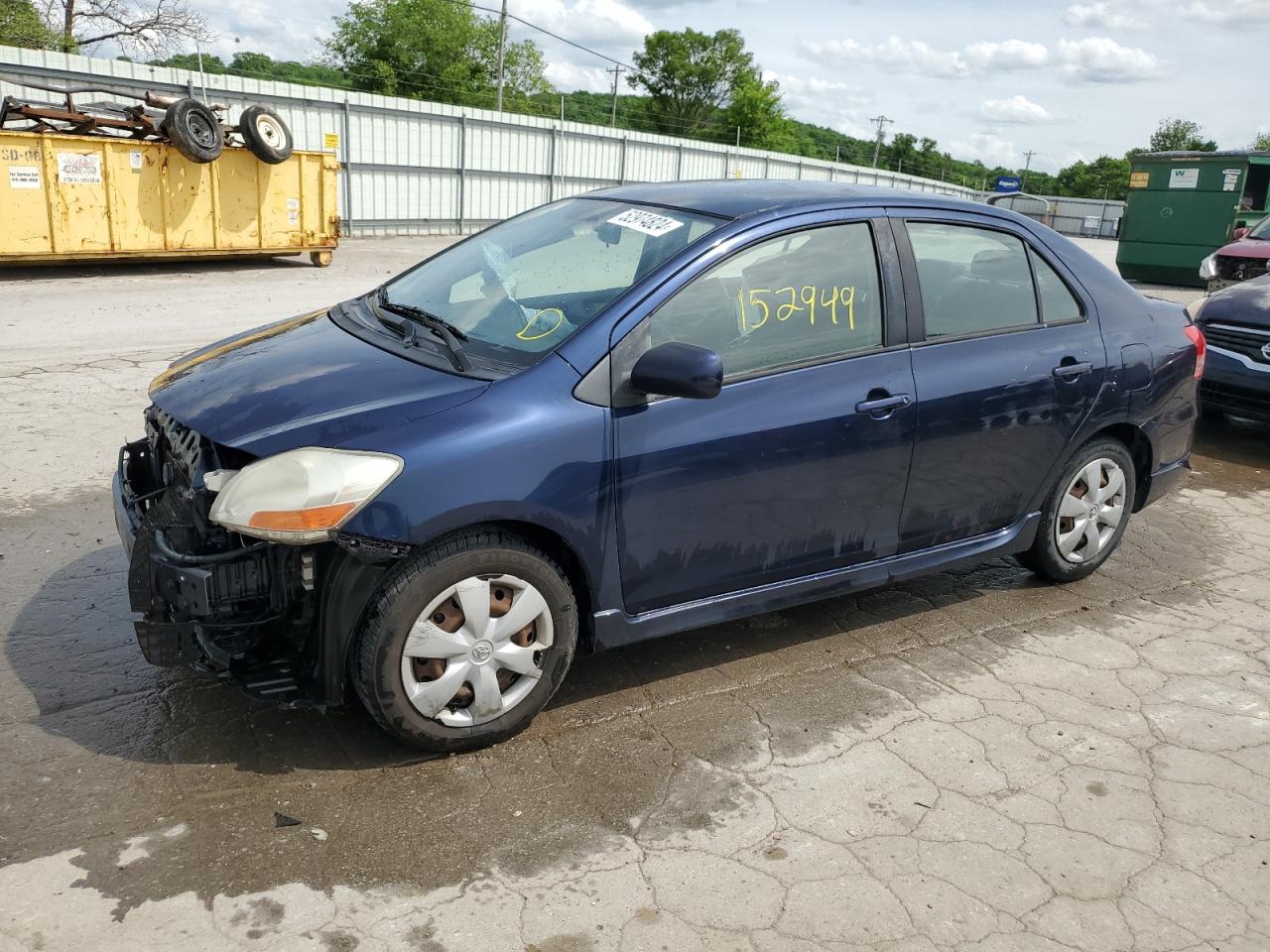 toyota yaris 2007 jtdbt923571009860