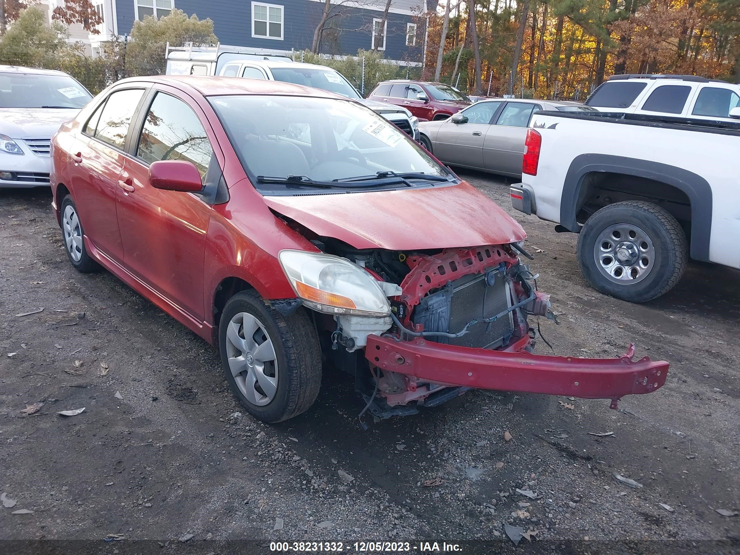 toyota yaris 2007 jtdbt923571138004