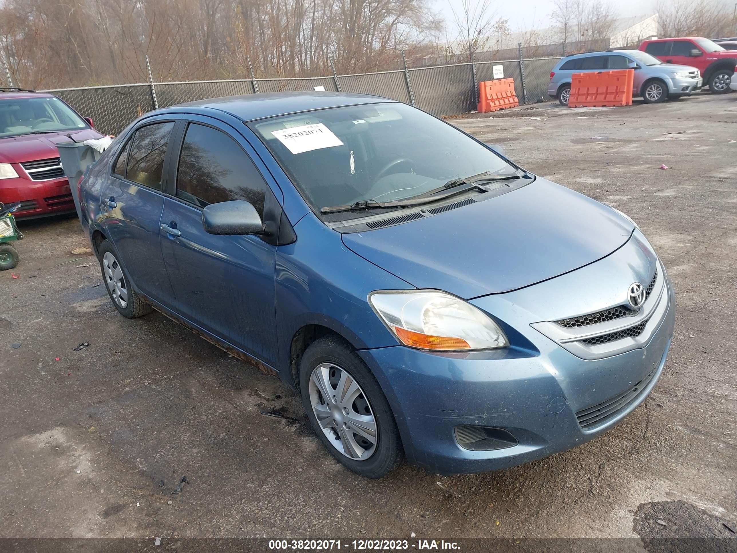 toyota yaris 2007 jtdbt923671154146