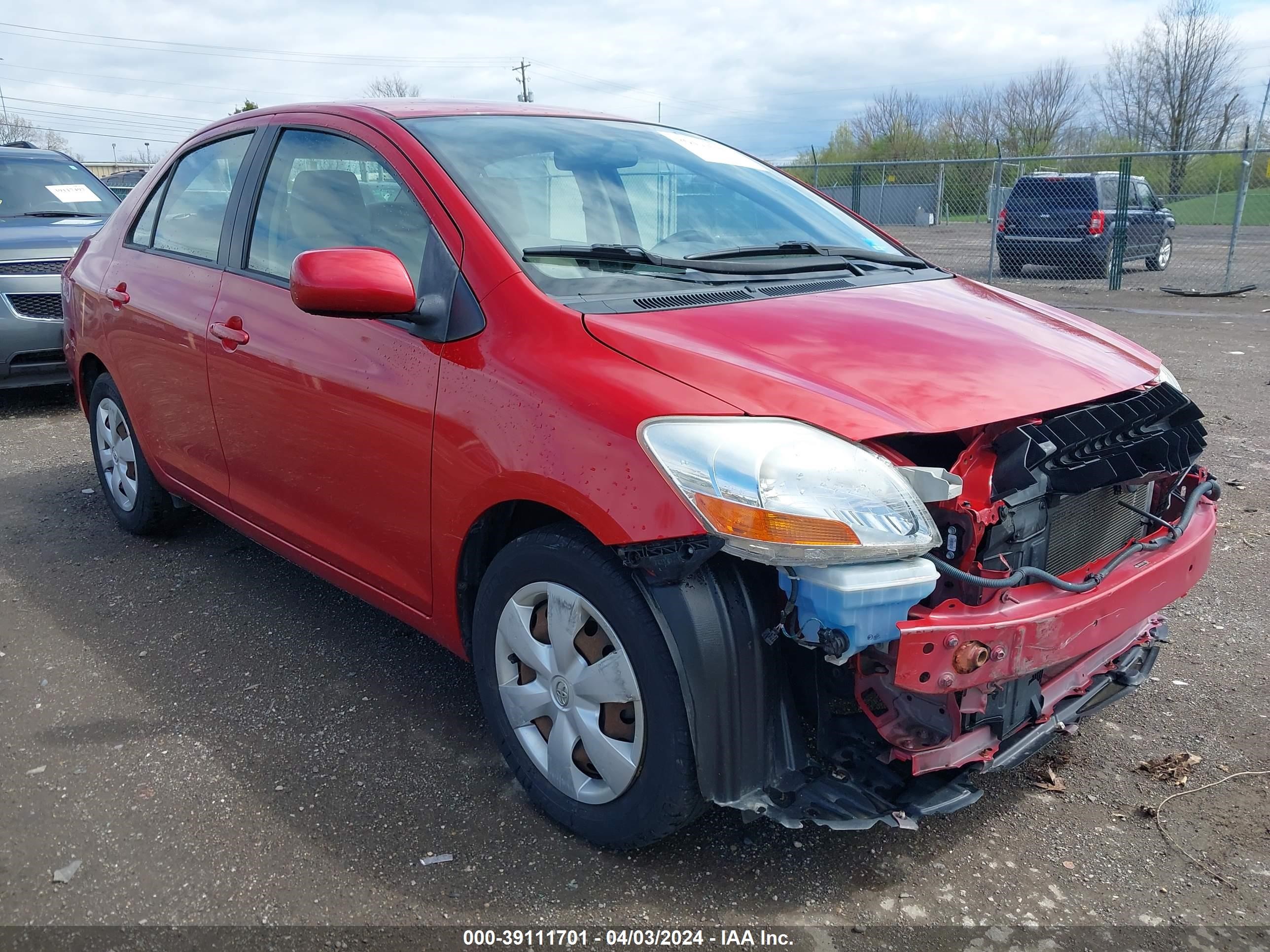 toyota yaris 2007 jtdbt923671172842