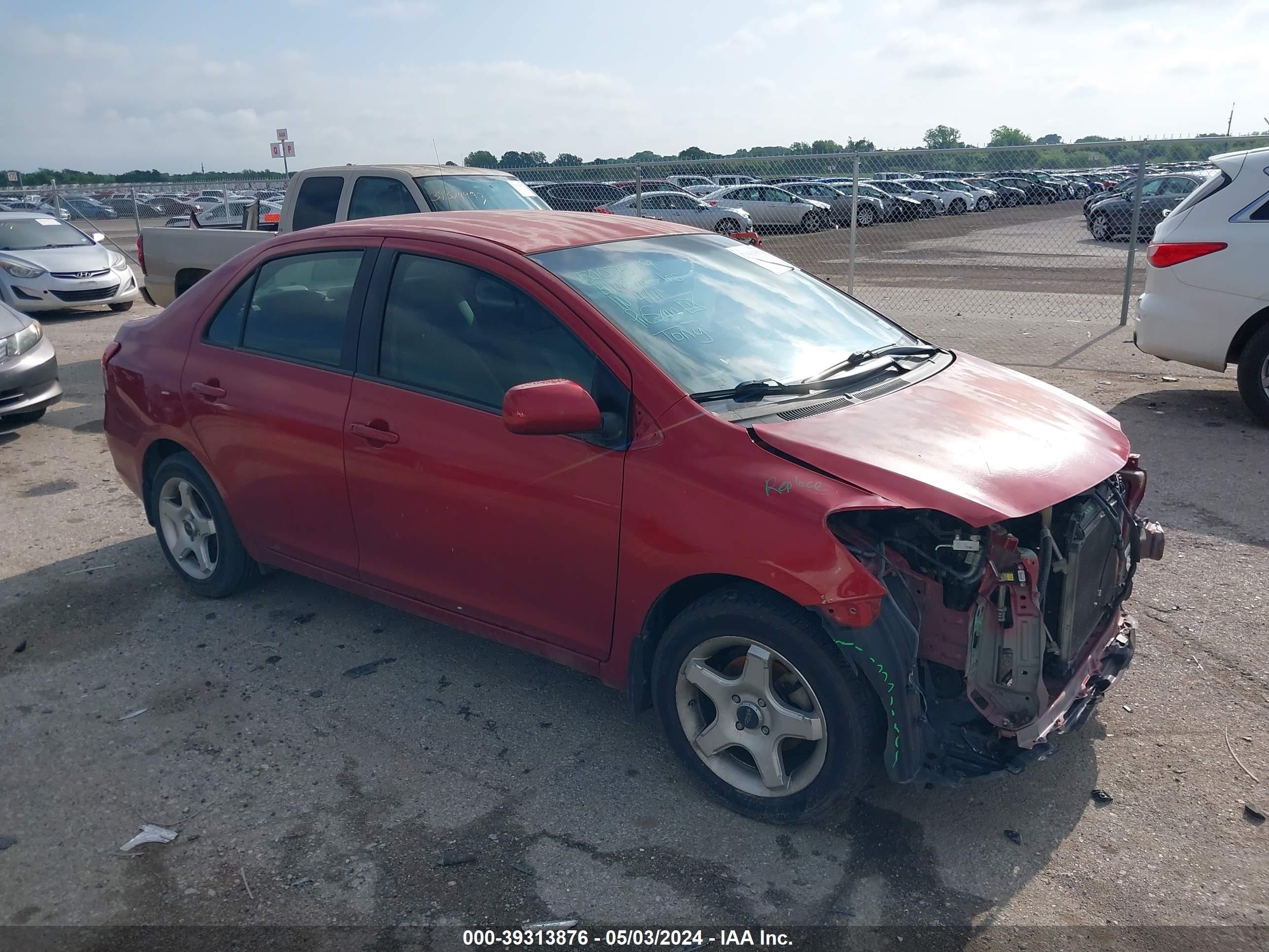 toyota yaris 2008 jtdbt923784039930