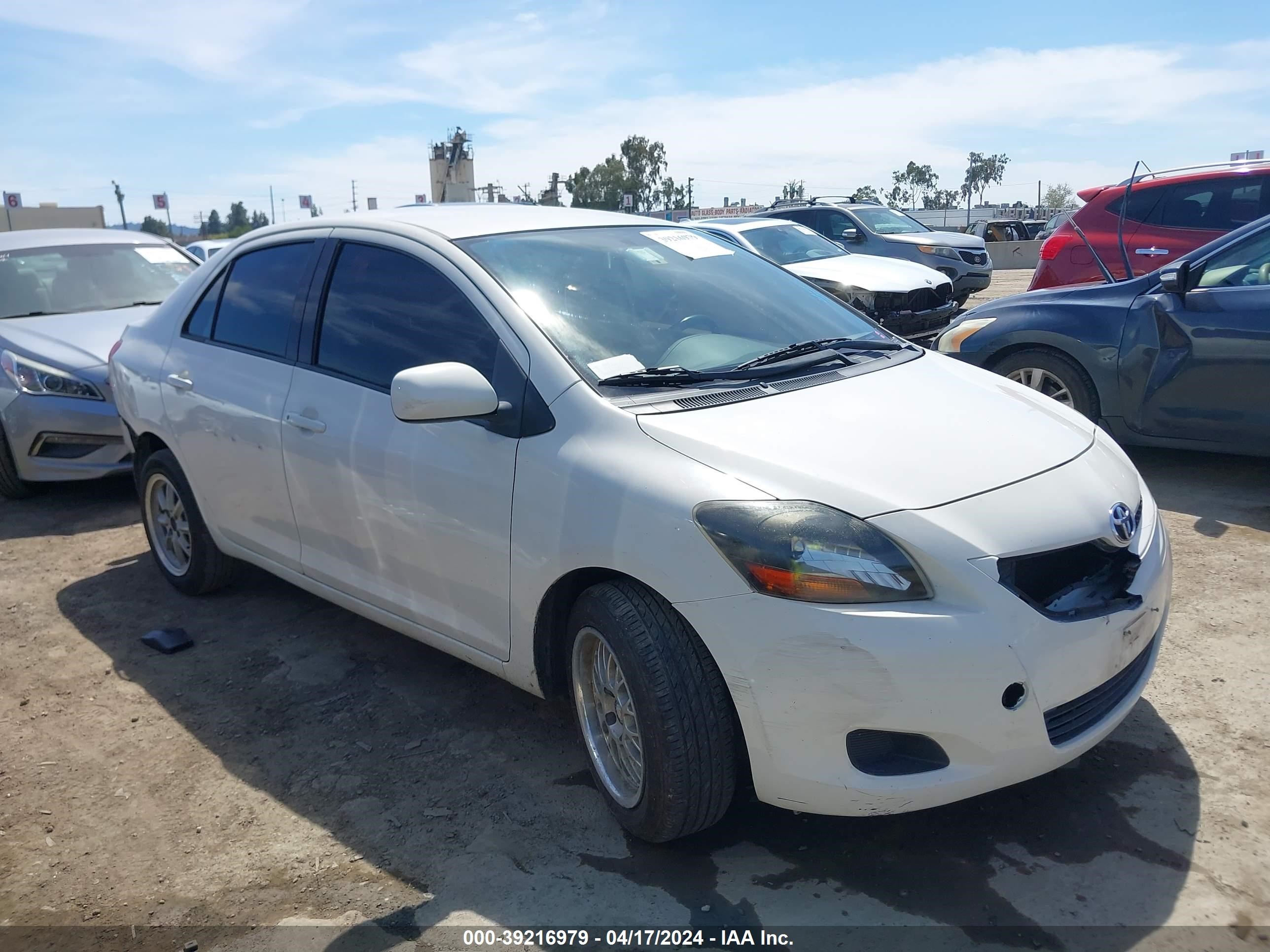 toyota yaris 2007 jtdbt923x71116595