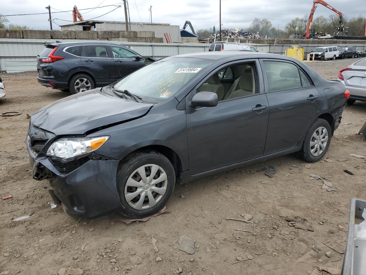 toyota corolla 2013 jtdbu4ee7dj121357