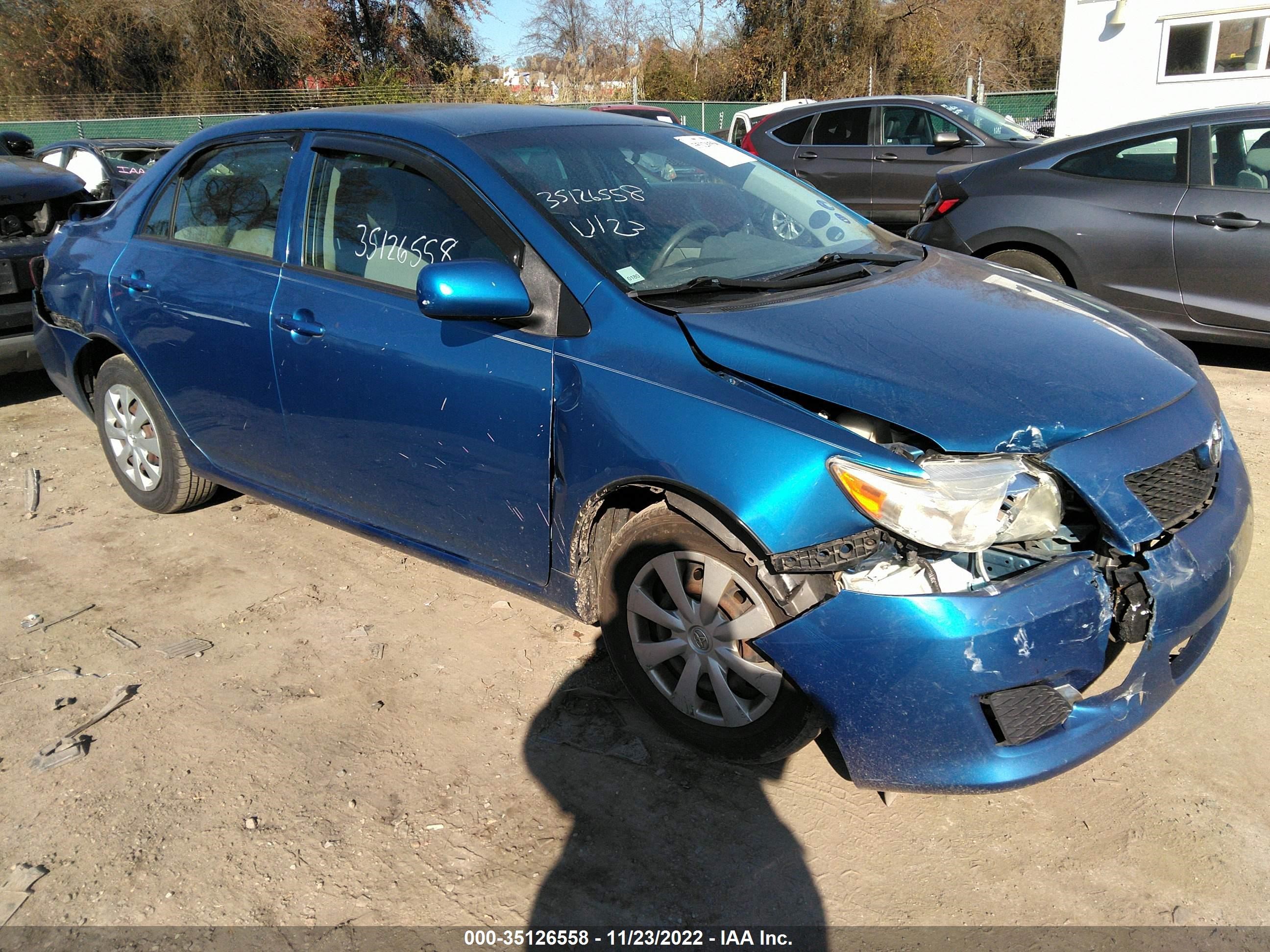 toyota corolla 2010 jtdbu4eexaj086325