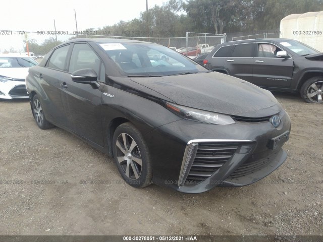 toyota mirai 2019 jtdbvrbd0ka006182