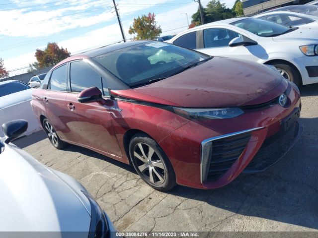 toyota mirai 2018 jtdbvrbd2ja004982