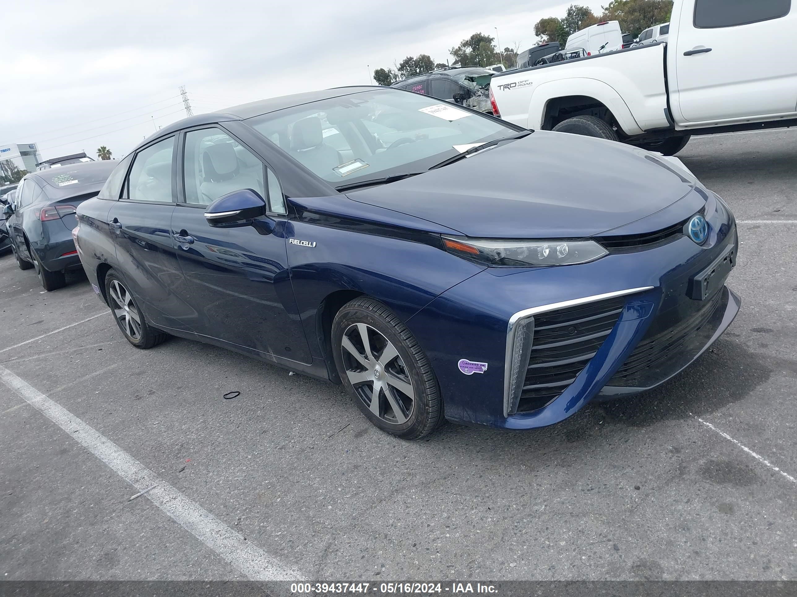 toyota mirai 2018 jtdbvrbd4ja005213