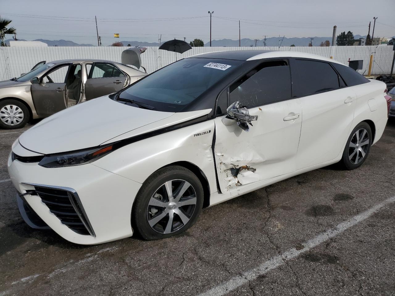 toyota mirai 2019 jtdbvrbd7ka006857