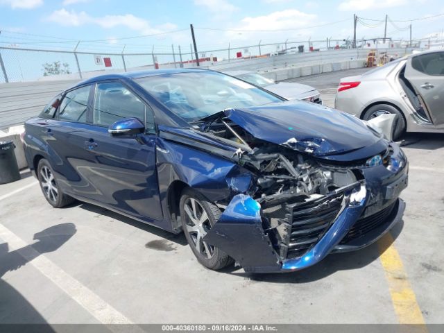 toyota mirai 2016 jtdbvrbd8ga000931