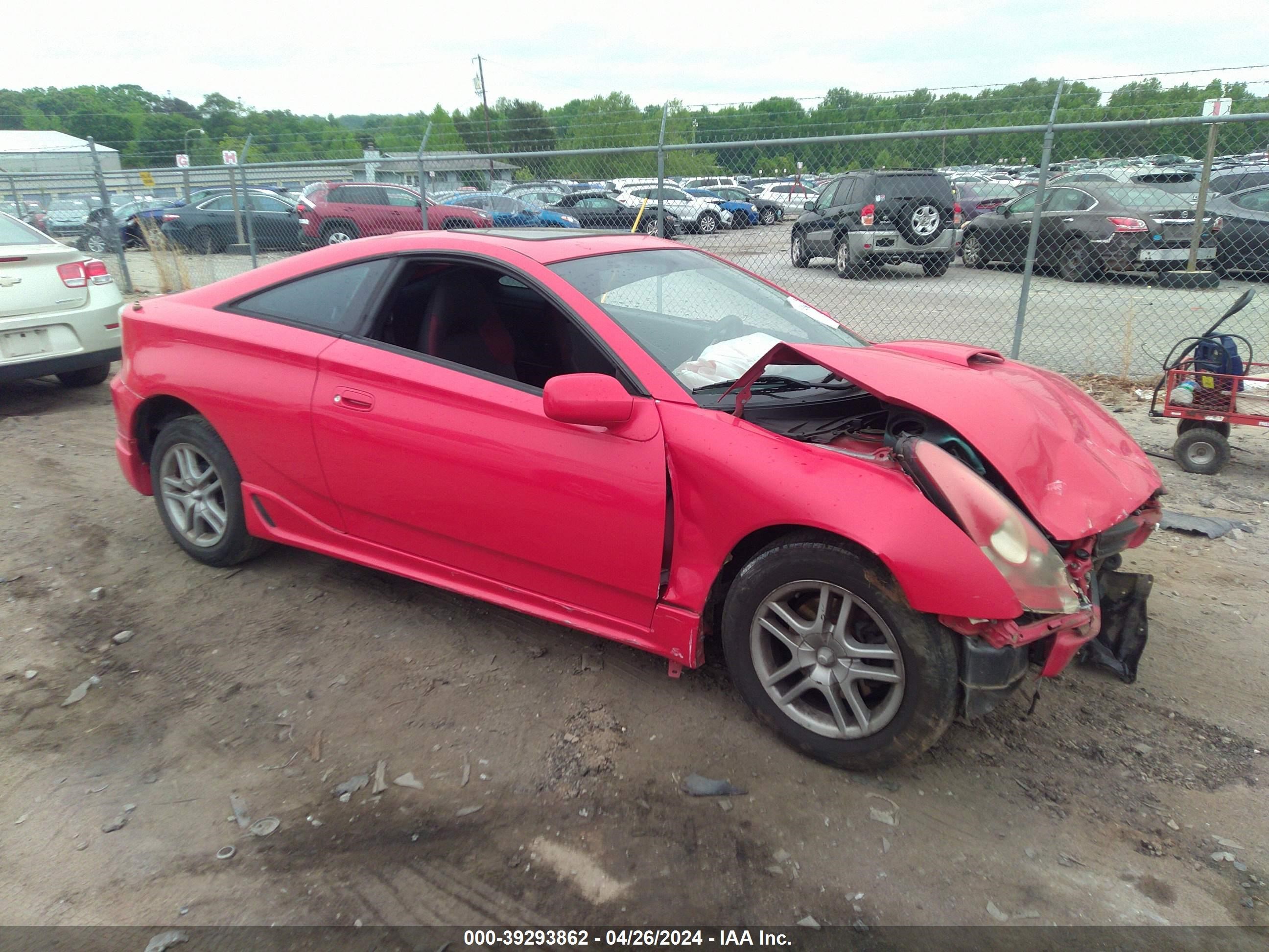 toyota celica 2005 jtddr32tx50183463