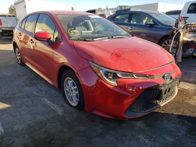 toyota corolla le 2021 jtdeamde2mj017561