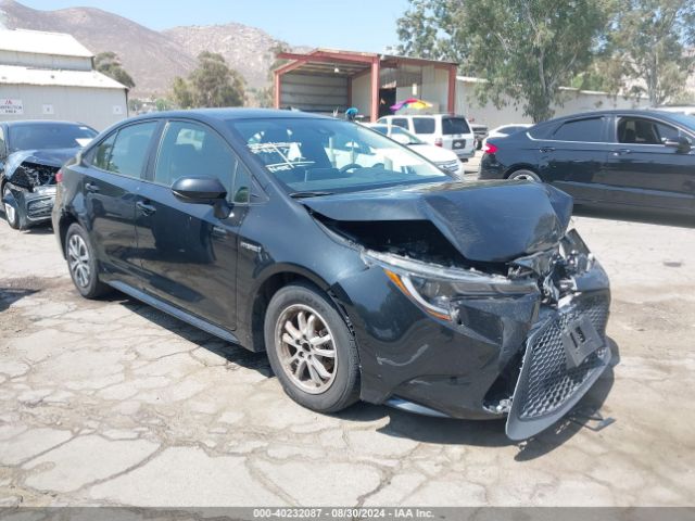 toyota corolla 2021 jtdeamde3mj016483