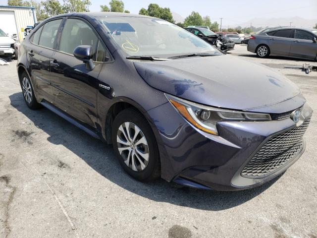 toyota corolla le 2021 jtdeamde4mj008960