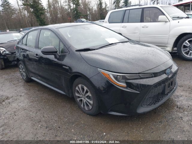 toyota corolla 2021 jtdeamde5mj003170