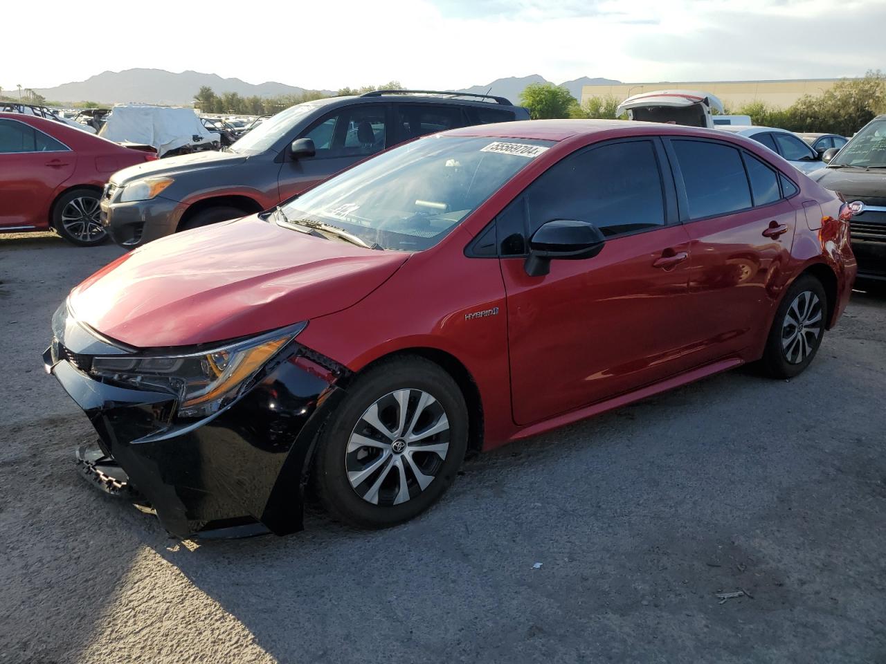 toyota corolla 2021 jtdeamde5mj014265