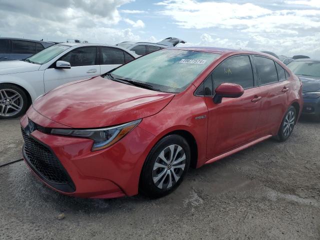 toyota corolla le 2021 jtdeamde6mj002190