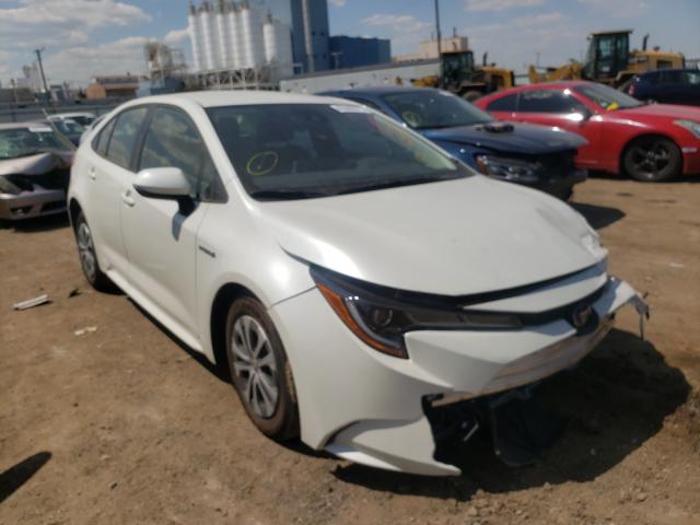 toyota corolla le 2021 jtdeamde6mj003484