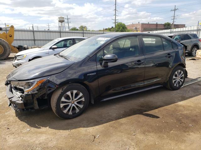 toyota corolla le 2021 jtdeamde6mj019555