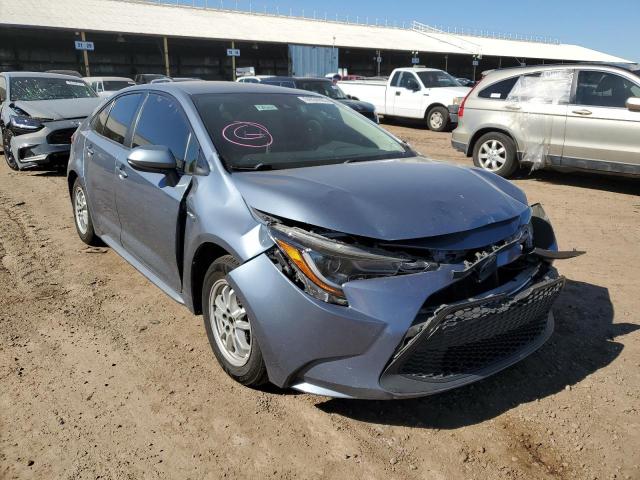 toyota corolla le 2021 jtdeamde7mj013585