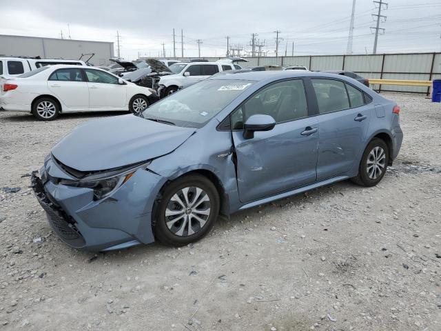 toyota corolla le 2021 jtdeamde8mj007486