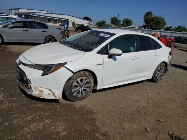 toyota corolla le 2021 jtdeamde8mj033974