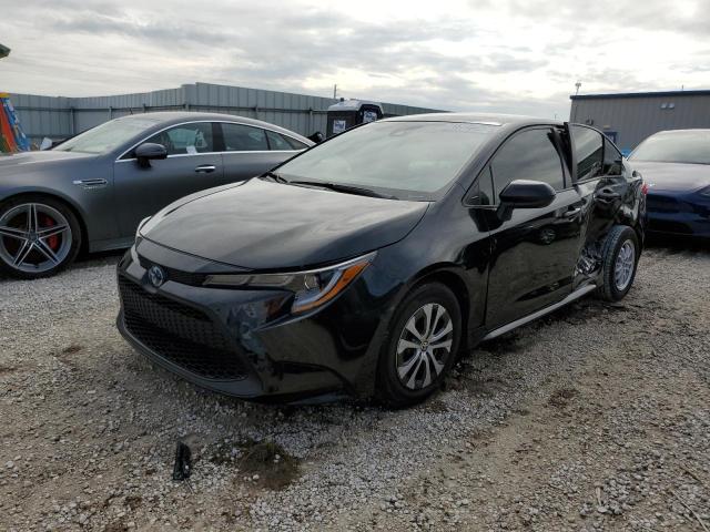 toyota corolla le 2022 jtdeamde9nj039333