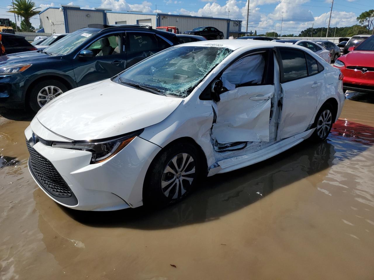 toyota corolla 2022 jtdeamde9nj054589