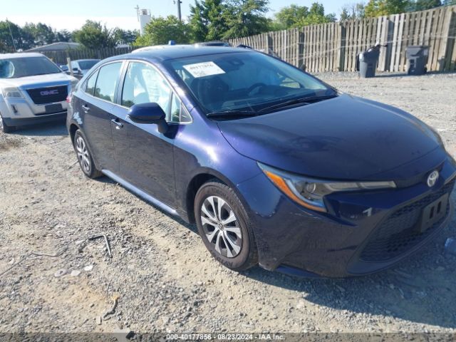 toyota corolla 2022 jtdeamde9nj058318