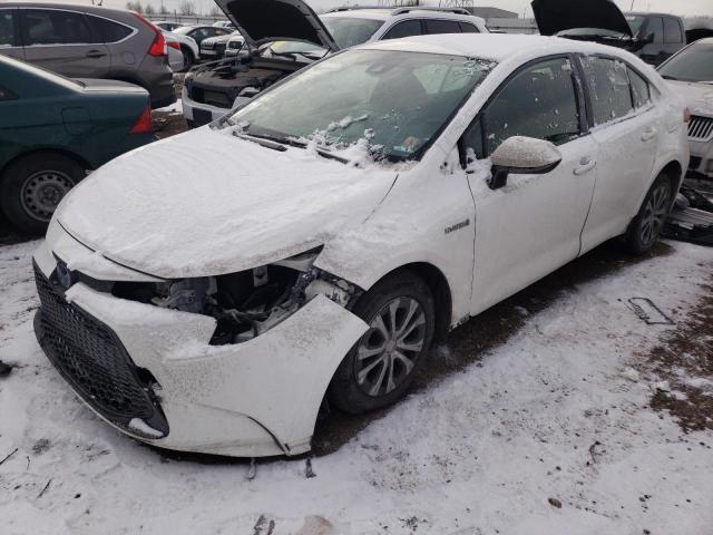 toyota corolla le 2020 jtdebrbe2lj013392