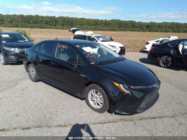 toyota corolla 2020 jtdebrbe3lj027611