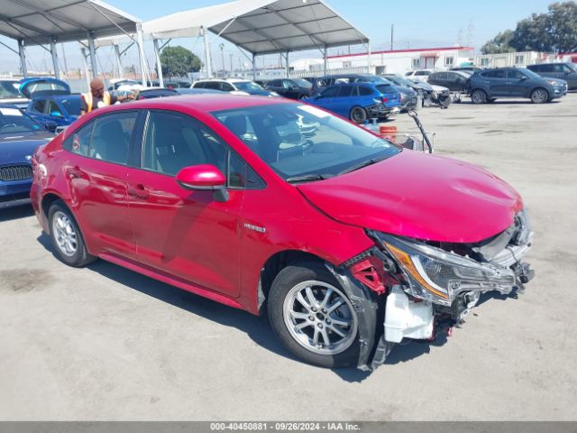 toyota corolla 2020 jtdebrbe3lj029455