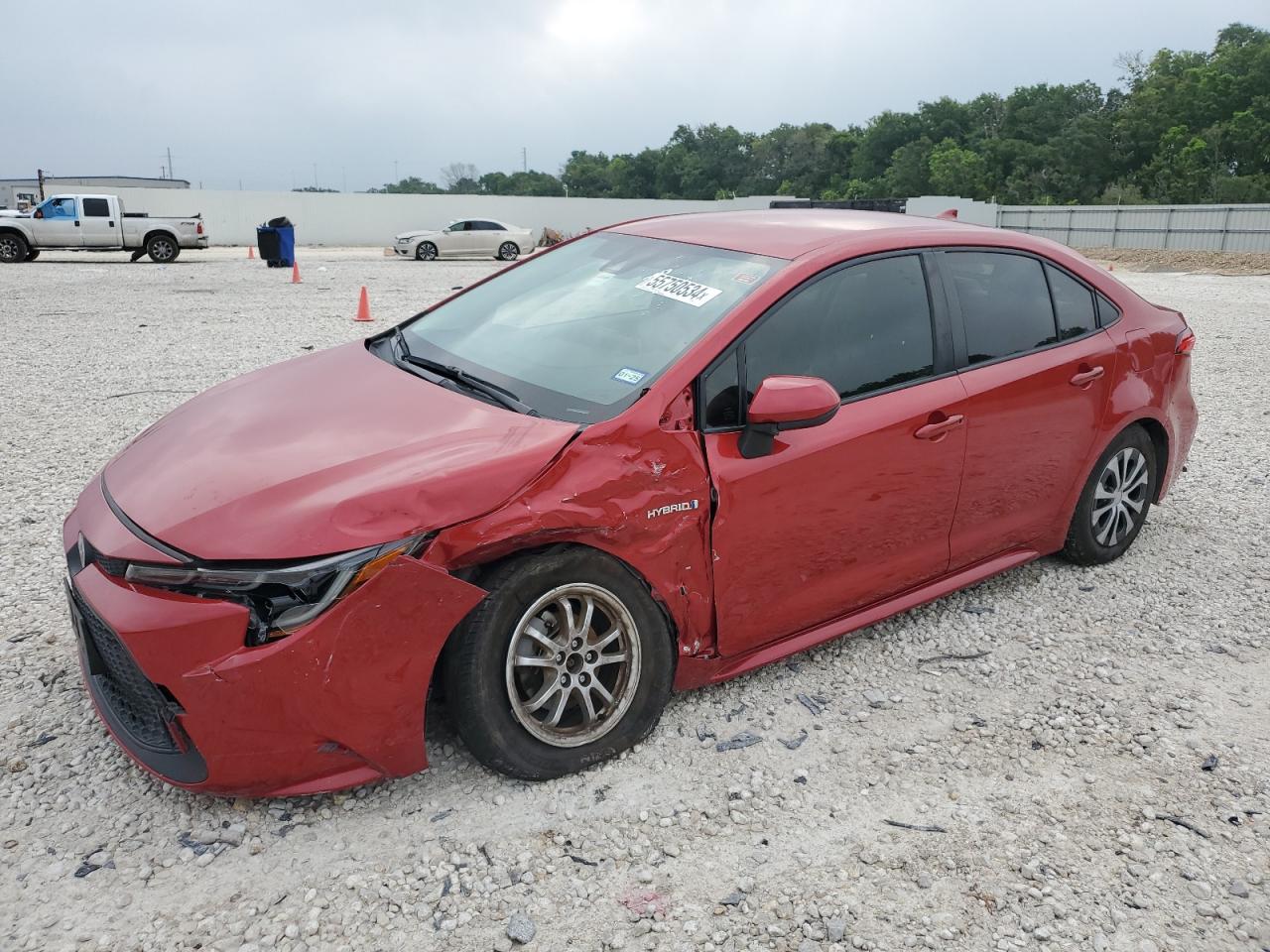 toyota corolla 2020 jtdebrbe4lj024071