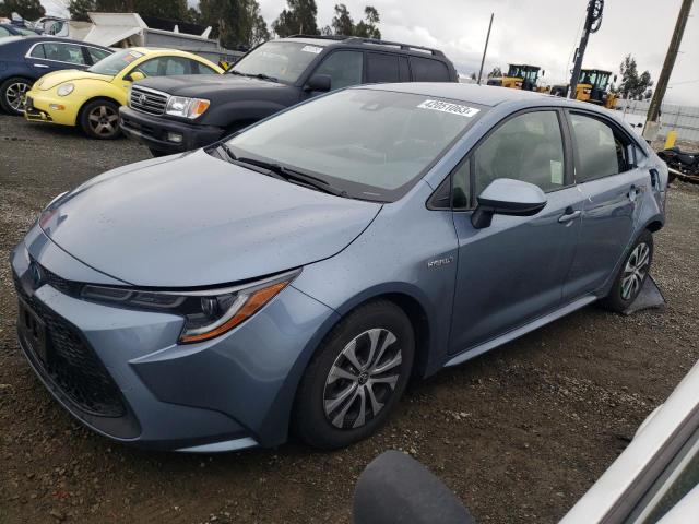 toyota corolla le 2020 jtdebrbe4lj029190