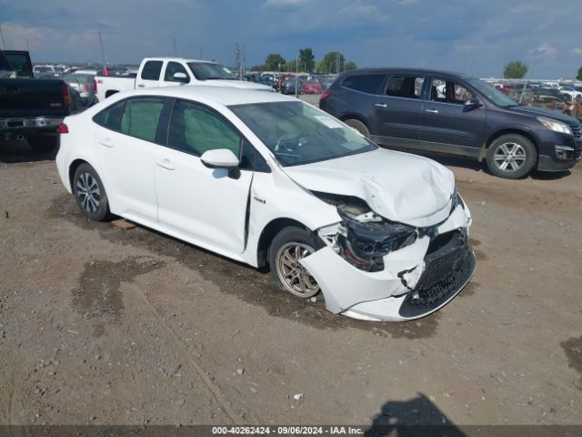 toyota corolla 2020 jtdebrbe5lj018442