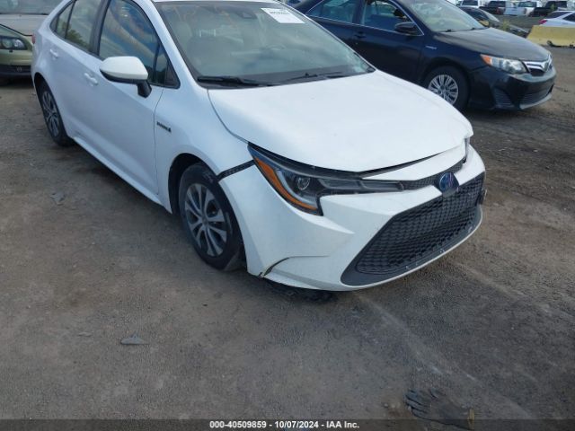 toyota corolla 2020 jtdebrbe6lj008860