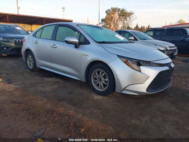 toyota corolla 2020 jtdebrbe7lj024968