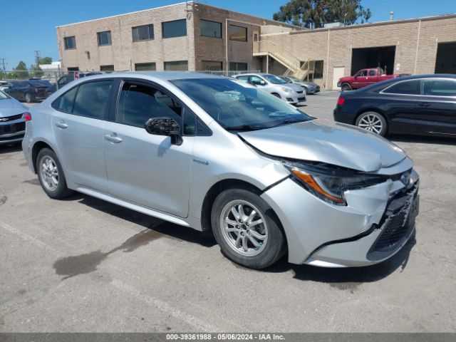 toyota corolla 2020 jtdebrbe8lj025157