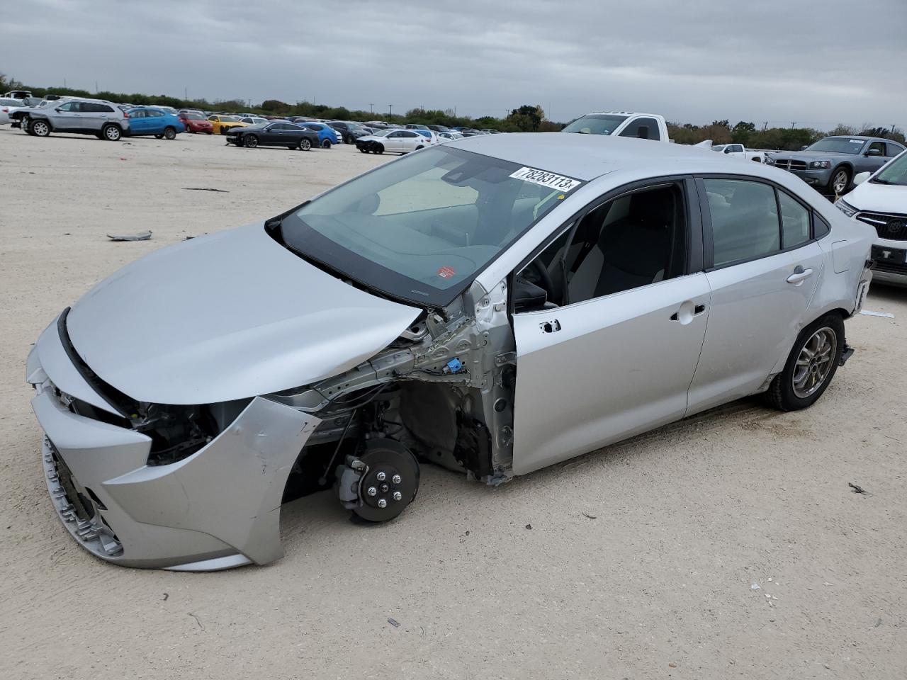 toyota corolla 2020 jtdebrbe8lj028639