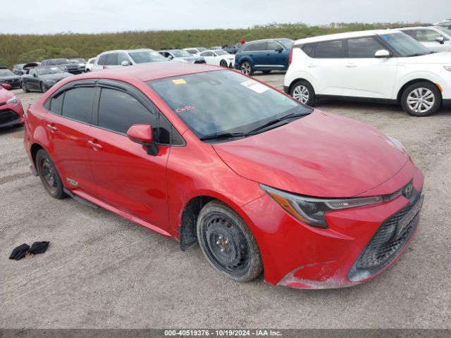 toyota corolla 2021 jtdepmae0mj124529