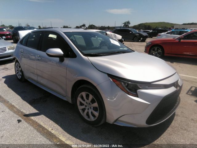 toyota corolla 2021 jtdepmae1mj149777