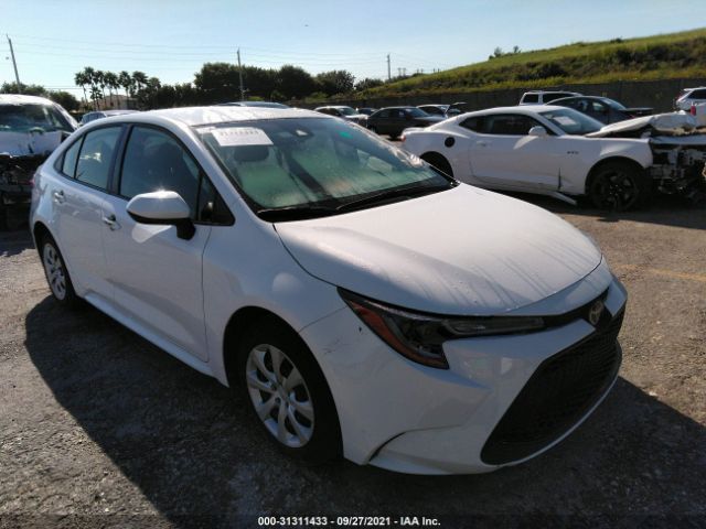 toyota corolla 2021 jtdepmae2mj165390