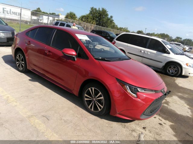 toyota corolla 2021 jtdepmae3mj165902