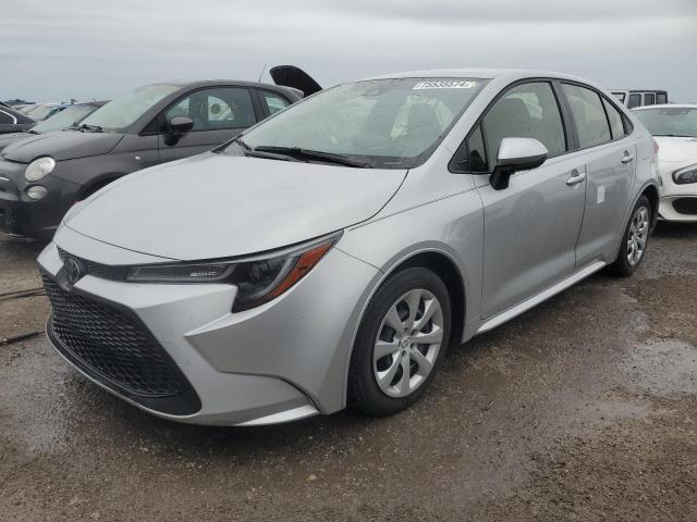 toyota corolla le 2022 jtdepmae3nj191353