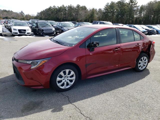 toyota corolla le 2022 jtdepmae3nj223749