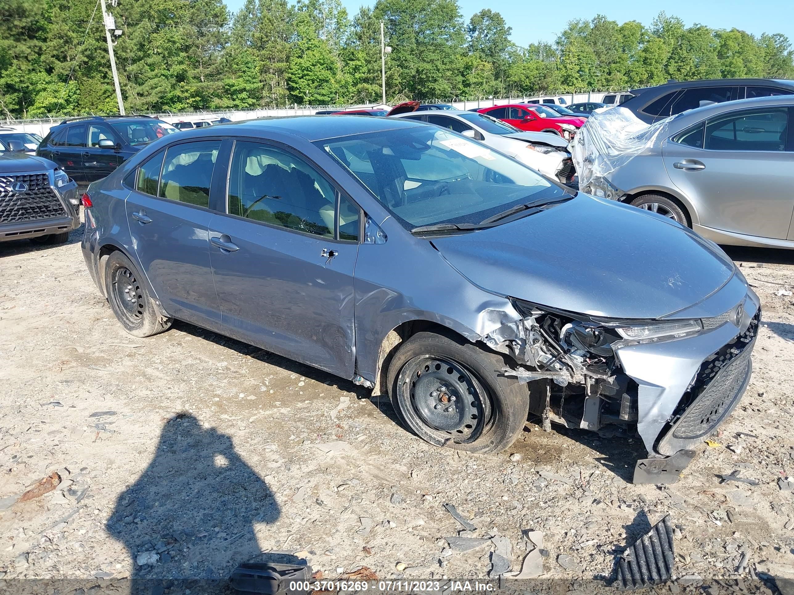 toyota corolla 2022 jtdepmae3nj227378